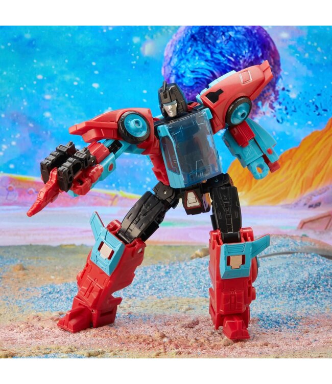 Transformers Generations Legacy Deluxe Autobot Pointblank & Autobot Peacemaker