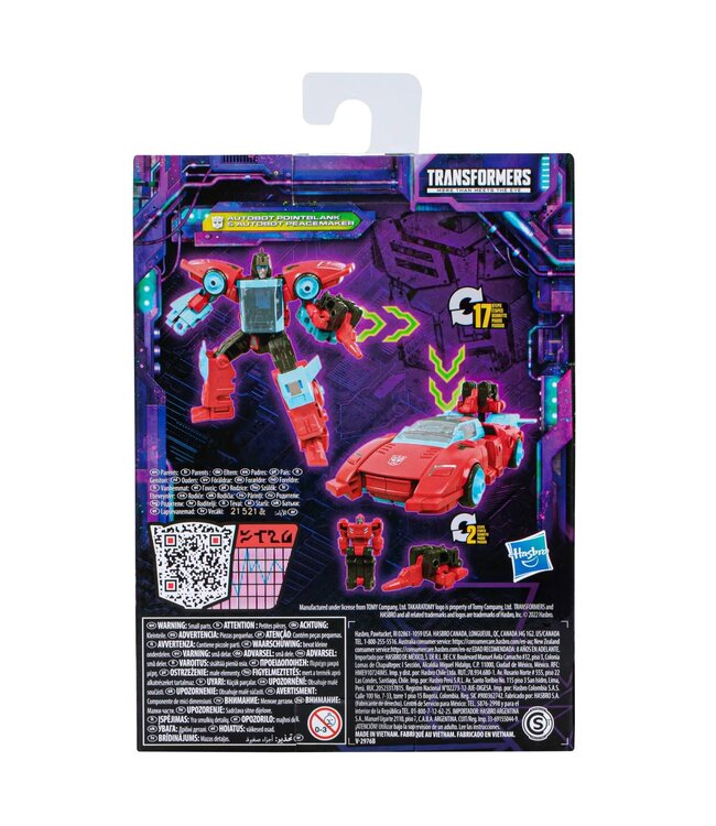 Transformers Generations Legacy Deluxe Autobot Pointblank & Autobot Peacemaker