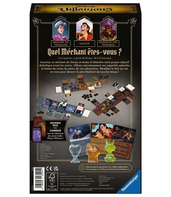 DISNEY VILLAINOUS - MONSTRUEUSEMENT  MALSAINS (FR)