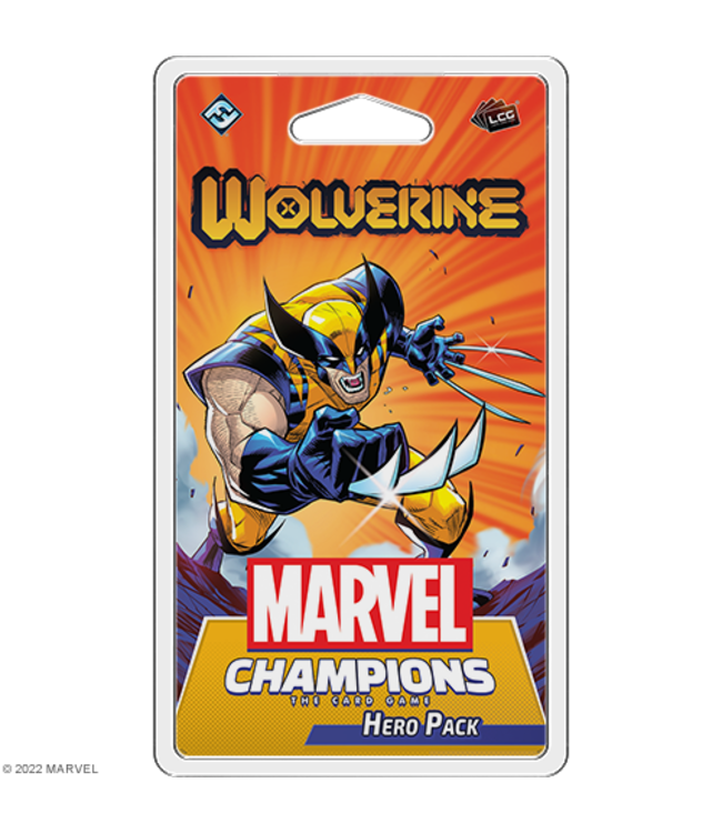 MARVEL CHAMPIONS : THE CARD GAME  -  WOLVERINE (EN)