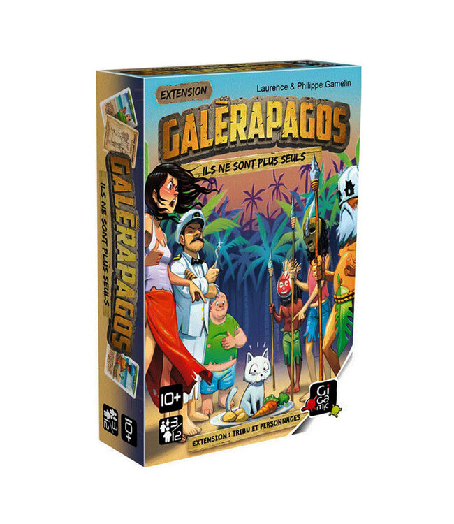 Galérapagos - L'extension Tribu et personnages (FR)