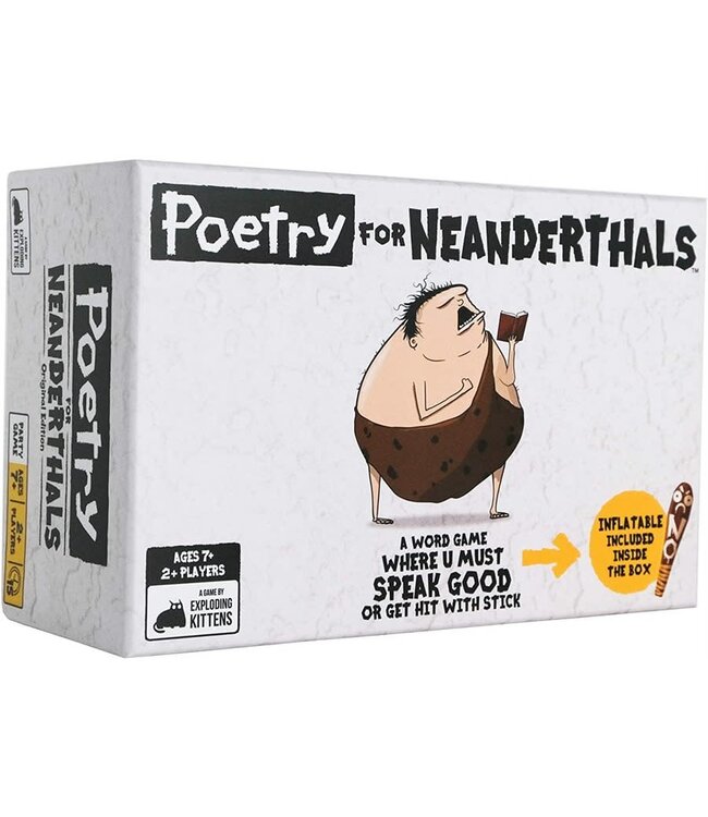 POETRY FOR NEANDERTHALS (EN)