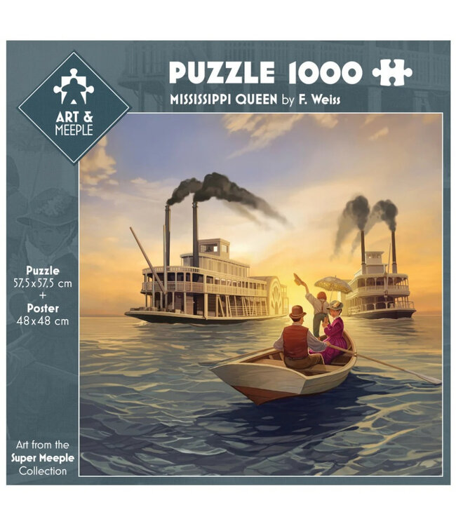 ART & MEEPLE: MISSISSIPPI QUEEN