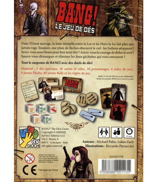 BANG! - LE JEU DE DÉS (FR)