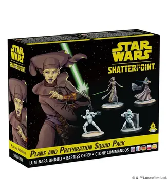 Star Wars: Shatterpoint: Plans and Preparation: General Luminara Unduli Squad Pack (ML)