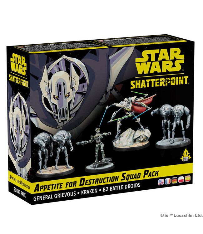 Star Wars: Shatterpoint: Appetite for Destruction: General Grievous Squad Pack (ML)