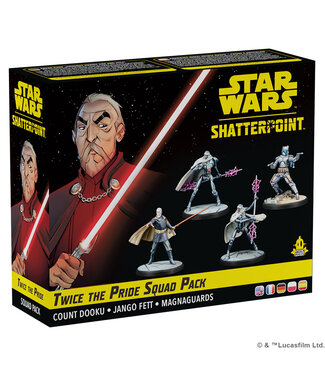 Star Wars: Shatterpoint: Twice the Pride:  Count Dooku Squad Pack (ML)