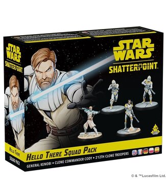 Star Wars: Shatterpoint: Hello There: General Obi-Wan Kenobi Squad Pack (ML)
