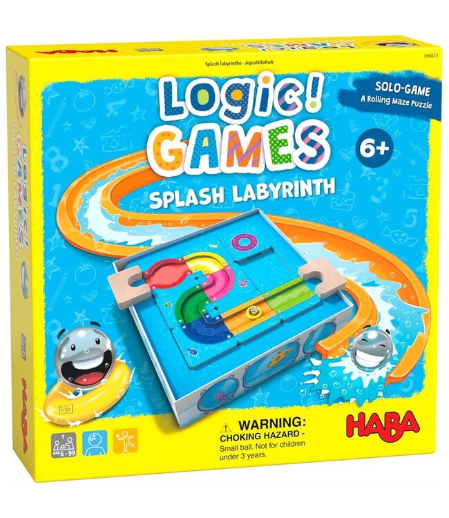LOGIC! GAMES  -  SPLASH LABYRINTH (ML)