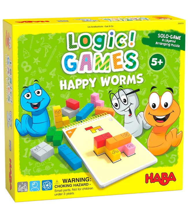 LOGIC! GAMES - HAPPY WORMS (ML)