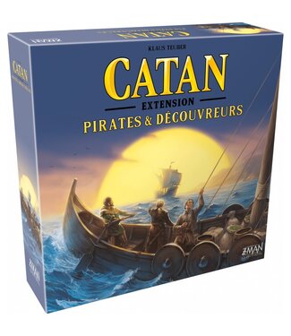 CATAN  -  PIRATES ET DÉCOUVREURS (FR)