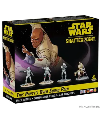 Star Wars: Shatterpoint: This Party's Over: Mace Windu Squad Pack (ML)