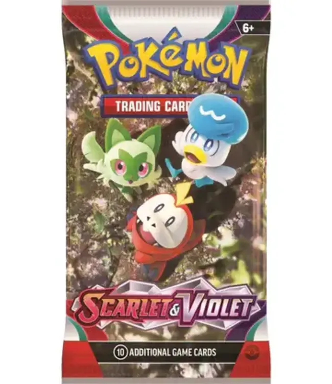 POKÉMON TCG:  SCARLET & VIOLET - BASE SET - BOOSTER PACK - Assortis (EN)