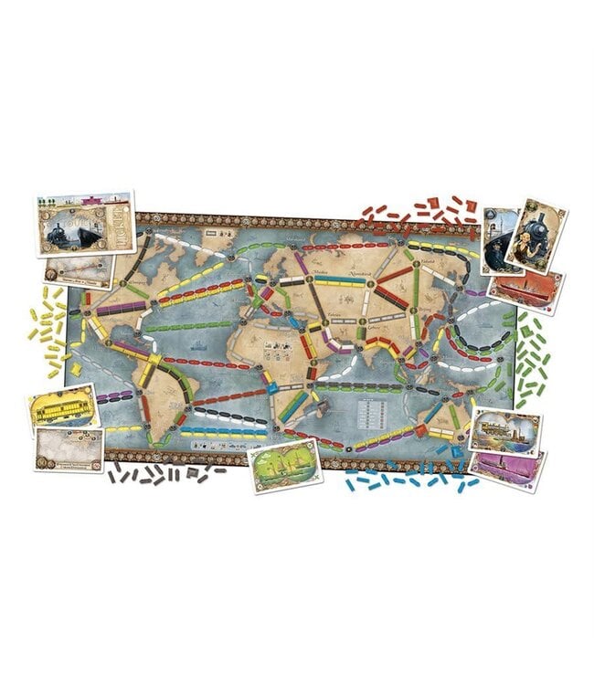 LES AVENTURIERS DU RAIL - AUTOUR DU MONDE (FR)