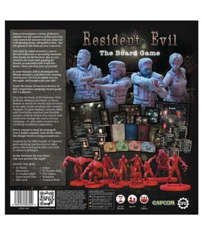 RESIDENT EVIL : THE BOARD GAME (EN)