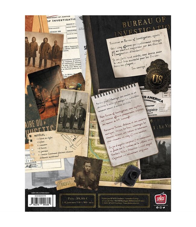 BUREAU OF INVESTIGATION - UN JEU SHERLOCK HOLMES (FR)