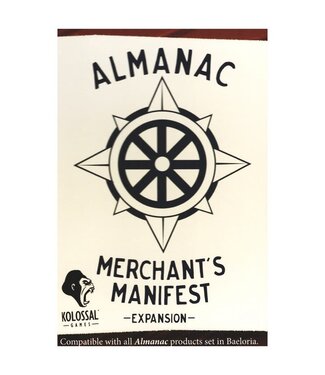 ALMANAC - THE DRAGON ROAD : LE MANIFESTE DU MARCHAND (FR)
