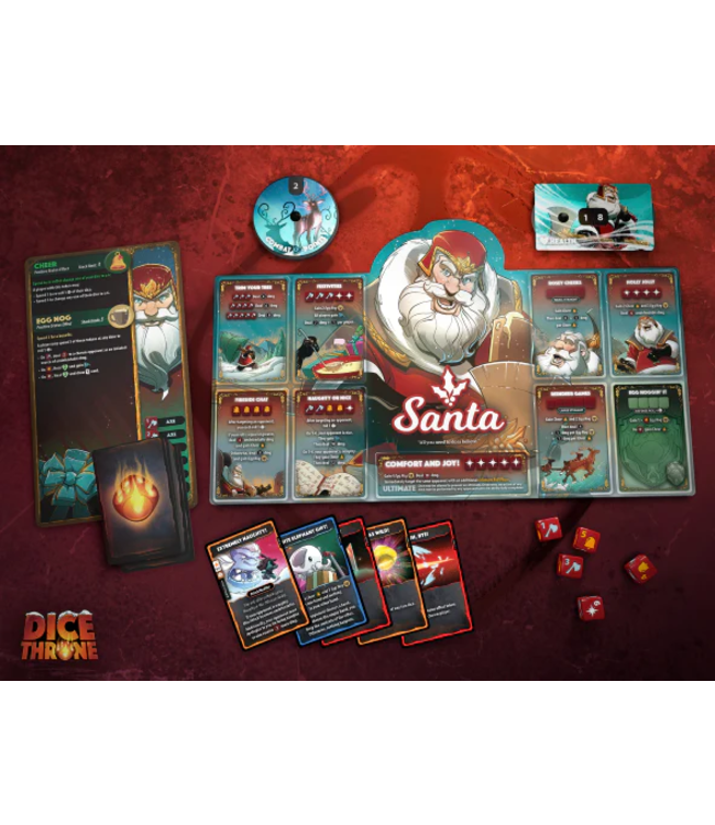 Dice Throne Santa Vs Krampus (En) Board Game Le Maitre Du Jeu Le