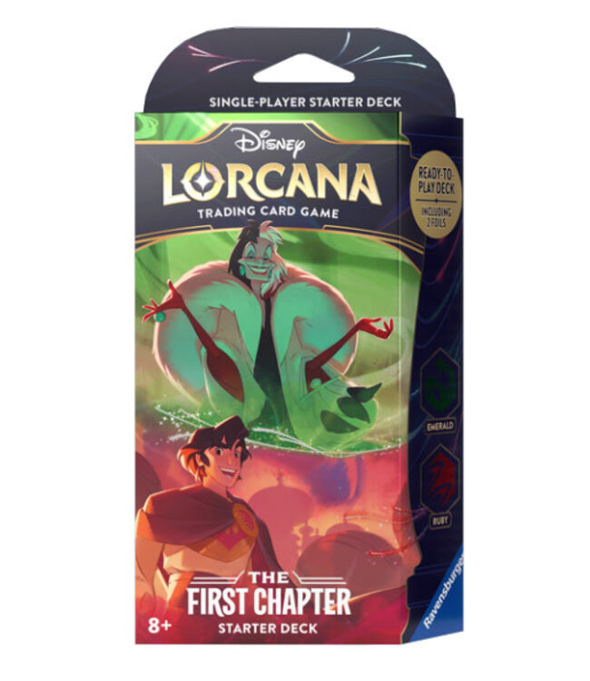 DISNEY LORCANA THE FIRST CHAPTER STARTER DECK (EN)