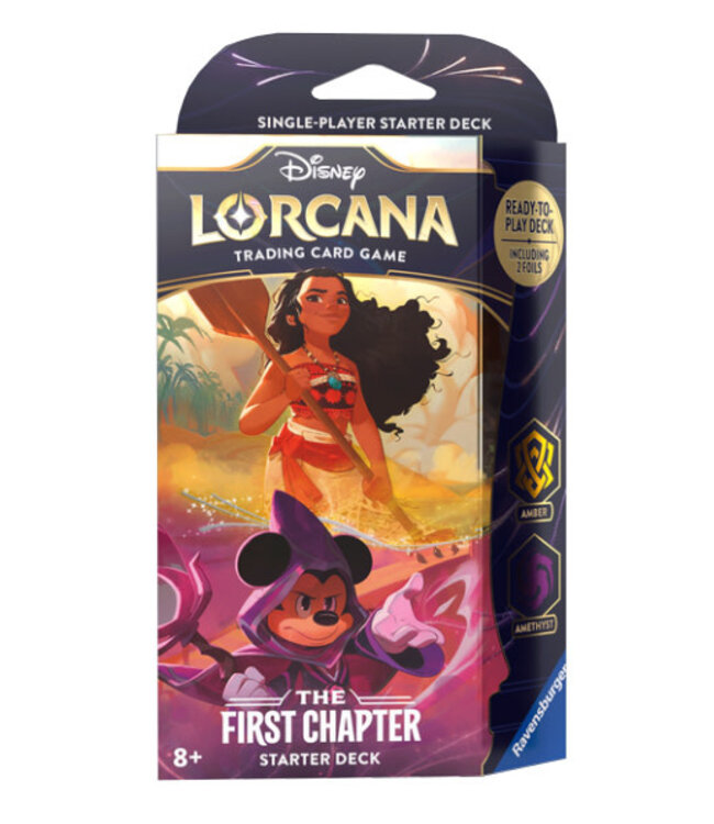 DISNEY LORCANA THE FIRST CHAPTER STARTER DECK (EN)