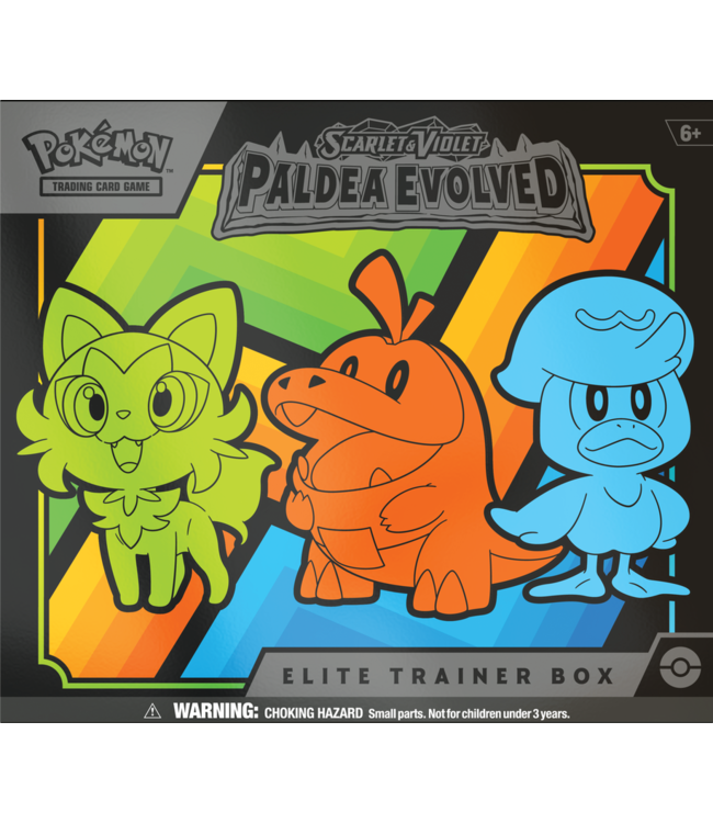 POKÉMON: SCARLET AND VIOLET # SV2 - PALDEA EVOLVED - ELITE TRAINER BOX (EN)