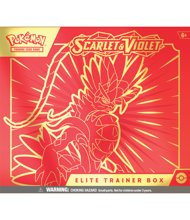 POKEMON SV1 SCARLET AND VIOLET ELITE TRAINER BOX (EN)