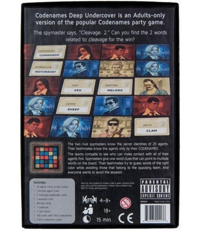 CODENAMES DEEP UNDERCOVER 2.0