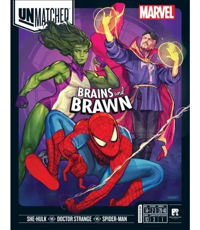 UNMATCHED MARVEL BRAINS AND BRAWN (EN)