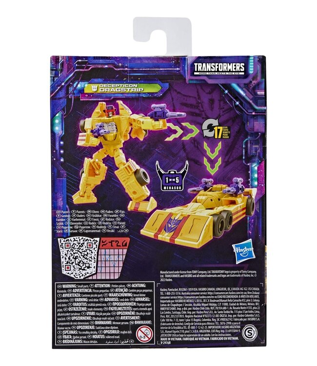 TRANSFORMERS LEGACY DELUXE: DRAGSTRIP