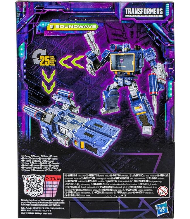 TRANSFORMERS LEGACY - VOYAGER : SOUNDWAVE