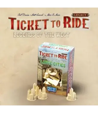TICKET TO RIDE - LEGACY - LEGENDS OF THE WEST - LARGE CITIES (ML)