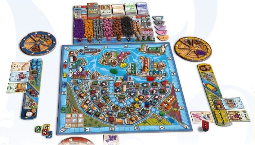 Stefan Feld City Collection Amsterdam (Ml) | Board Game - Le Maitre Du ...