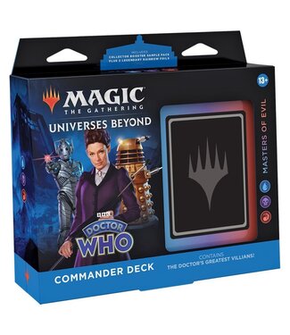 Magic the Gathering: Doctor Who - Commander Deck - Masters of Evil (EN)