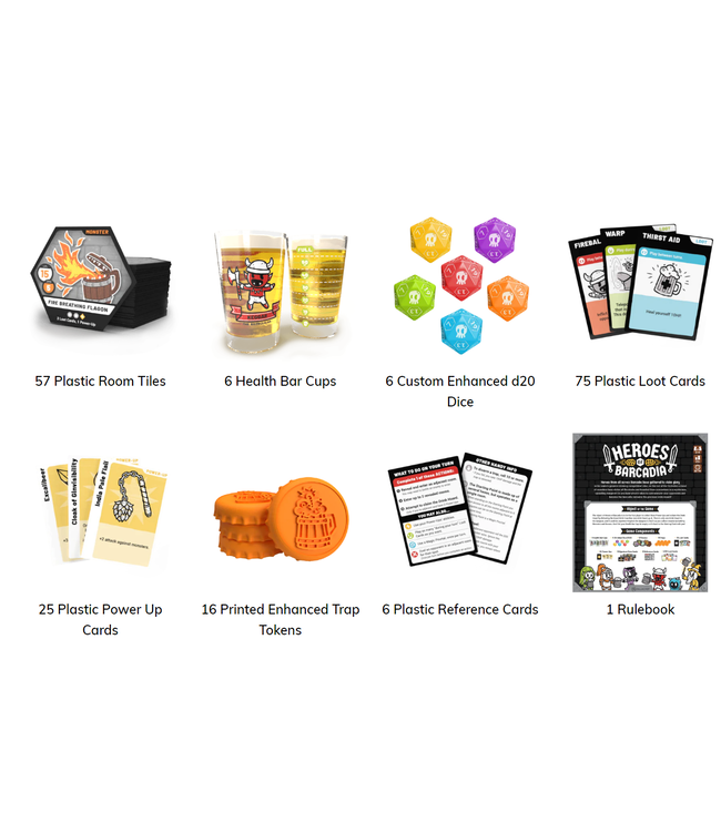 HEROES OF BARCADIA  -  BASE GAME (EN)