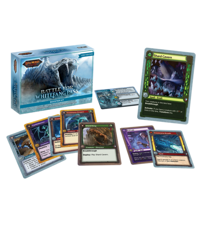 SOLFORGE BATTLE FOR WHITEFANG PASS SET 2 BOOSTER