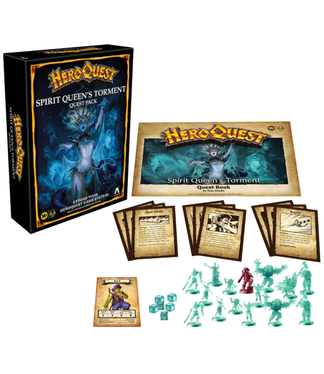 HERO QUEST SPIRIT QUEENS TORMENT QUEST PACK