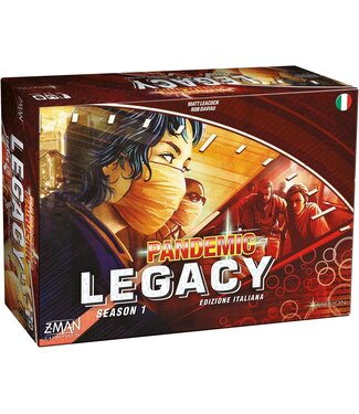 PANDEMIC LEGACY - SAISON 1 ROUGE