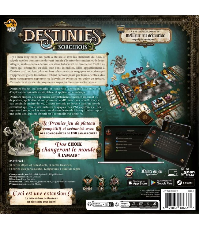 Destinies - Extension Sorcebois - FR