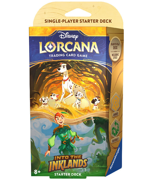 DISNEY LORCANA  -  INTO THE INKLANDS  -  STARTER DECK - MOANA AND SCROOGE MCDUCK -  (EN)