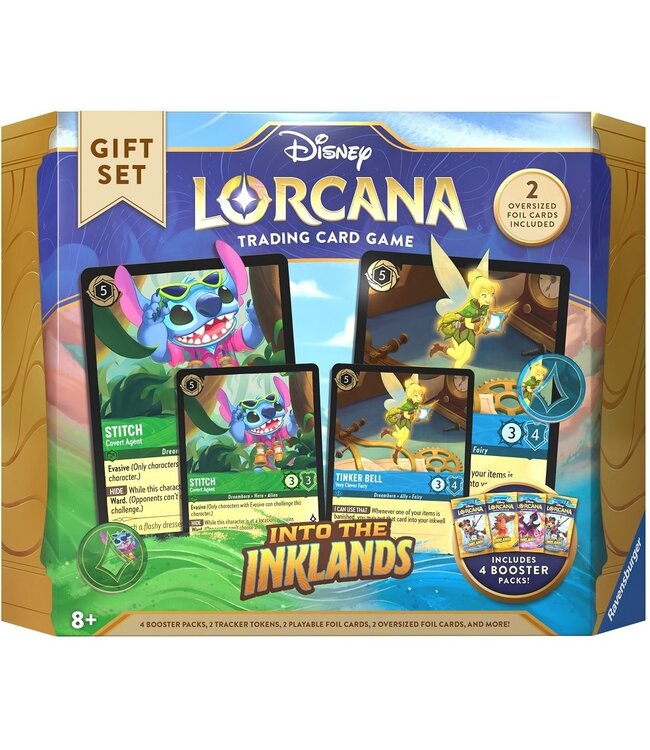 DISNEY LORCANA INTO THE INKLANDS GIFT SET (ANGLAIS) Le Maitre