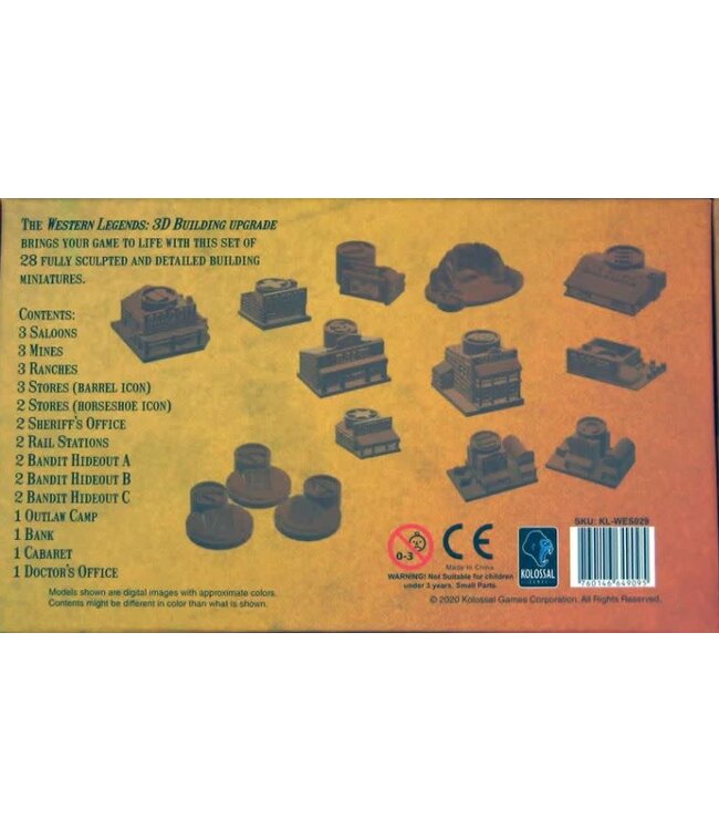 Western Legends: Building Miniatures