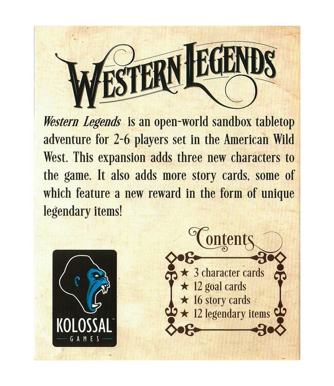 Western Legends: Good, Bad, Handsome