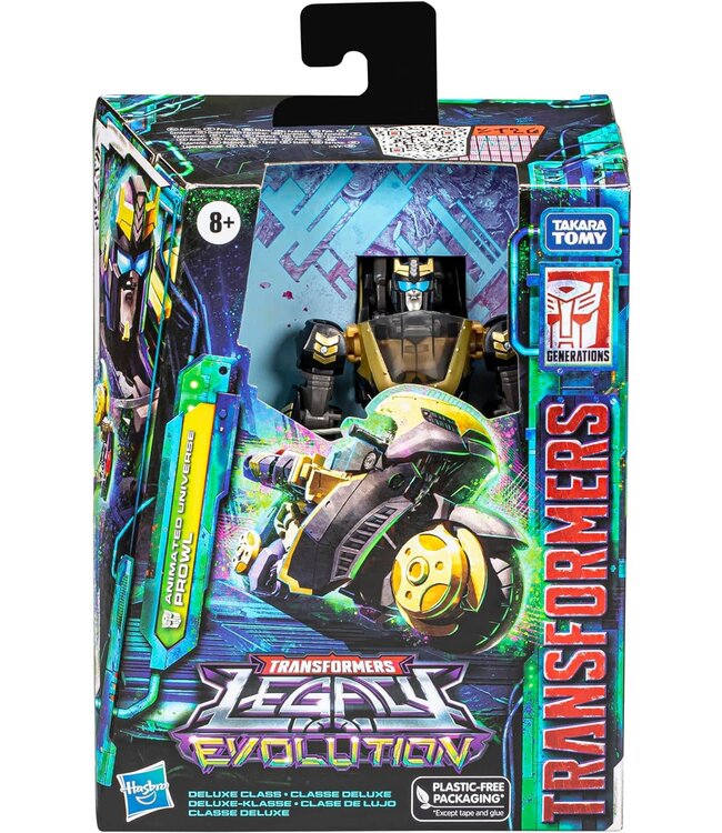 TRANSFORMERS - LEGACY EVOLUTION - DELUXE : ANIMATED UNIVERSE PROWL