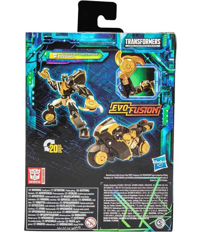 TRANSFORMERS - LEGACY EVOLUTION - DELUXE : ANIMATED UNIVERSE PROWL