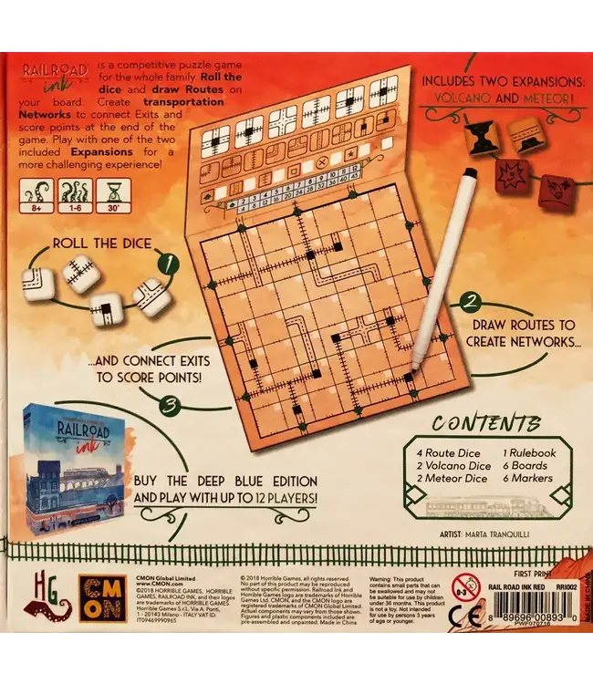 RAILROAD INK: BLAZING RED EDITION (EN)