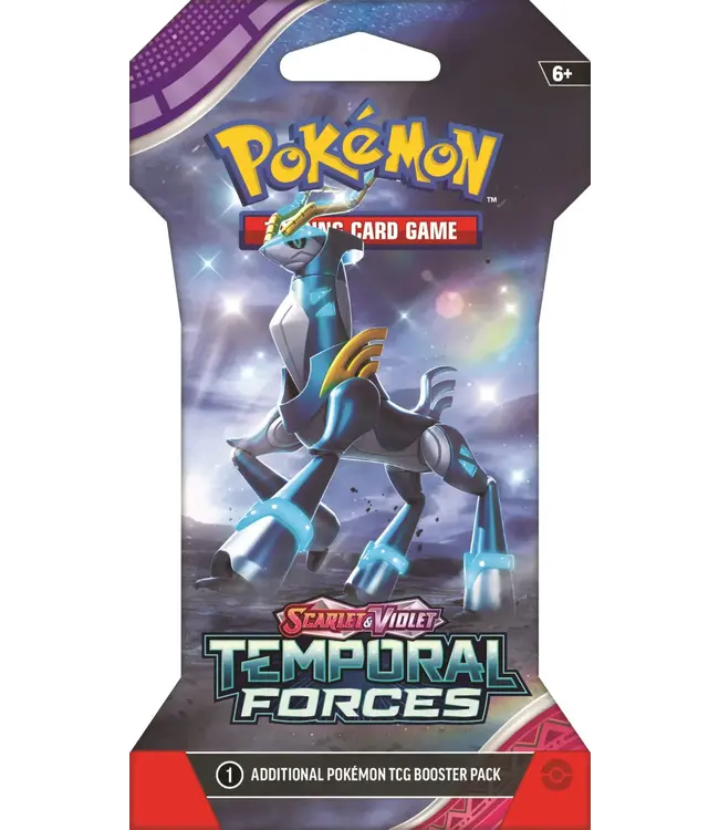 SLEEVED POKEMON - SCARLET AND VIOLET - TEMPORAL FORCES PACK (EN)