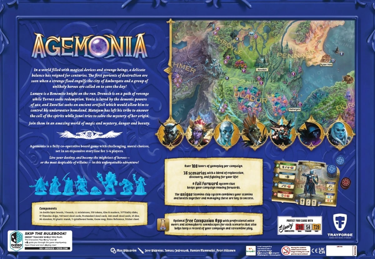 Agemonia (En) | Board Game | Le Maitre Du Jeu - Le Maitre Du Jeu Verdun