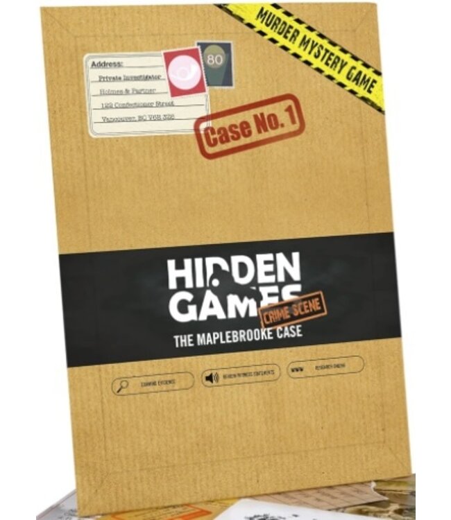 HIDDEN GAMES CRIME SCENE 1 THE MAPLEBROOKE CASE (EN)