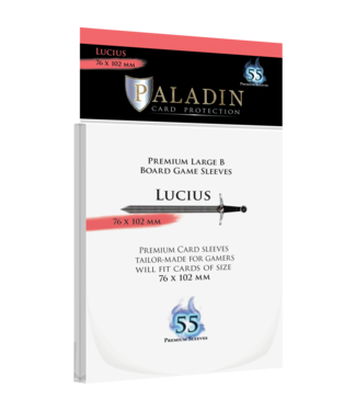 PALADIN SLEEVES: LUCIUS 76 x 102 mm (ML)