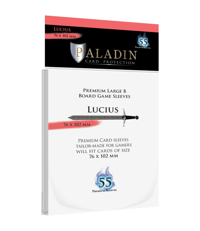 PALADIN SLEEVES: LUCIUS 76 x 102 mm (ML)